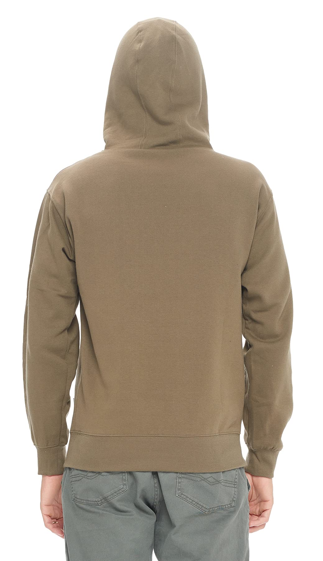 PROGO USA Men’s Casual Pullover Hoodie, Heavyweight Kangaroo Pocket Pullover Sweatshirt for Men - Image 4