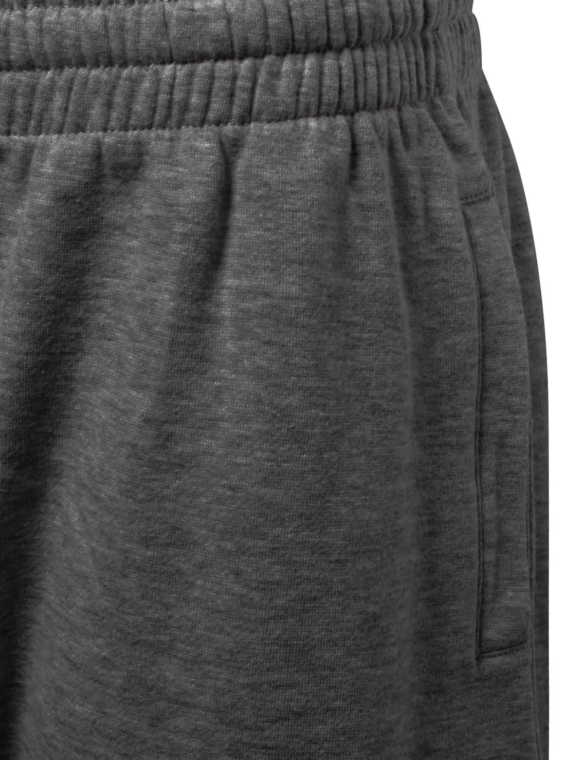 PROGO USA Men’s Shorts – Classic Fleece Workout Shorts - Men Shorts Casual with Elastic Waist - Image 6